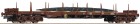 67282 Roco Flat car type Res 683 loaded with steel plates